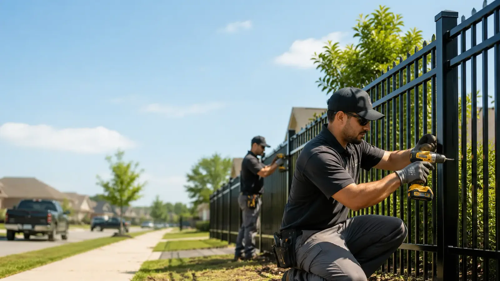 Metal Fence Installation in Drain, OR